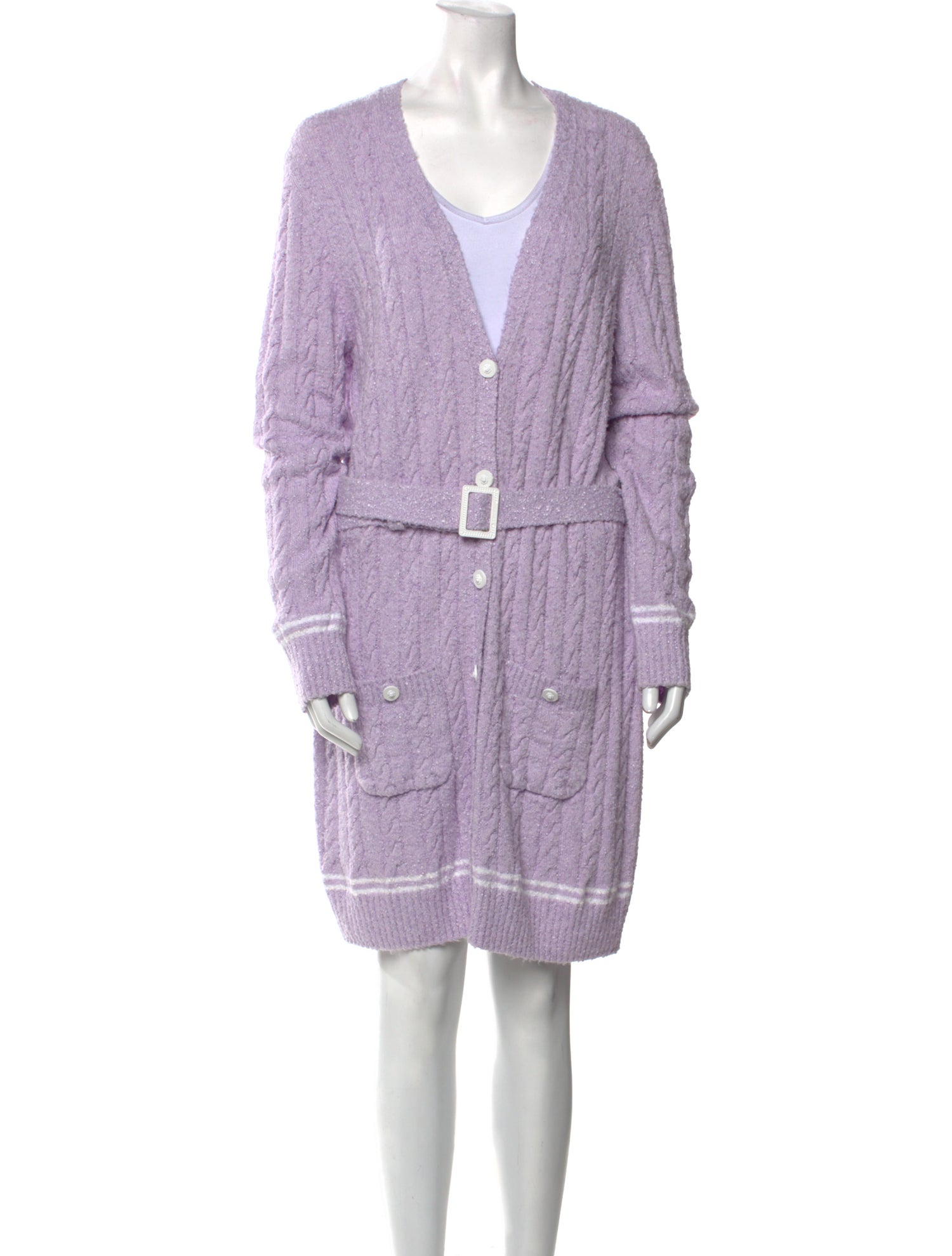 Chanel 2022 Plunge Neckline Sweater