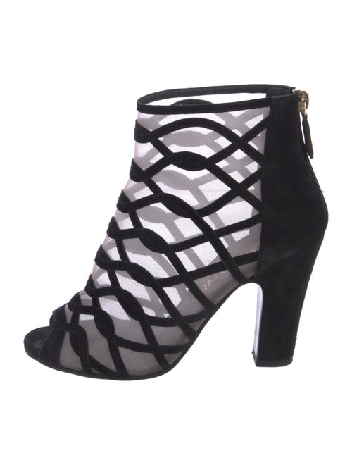 Chanel Mesh Boots