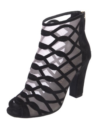Chanel Mesh Boots