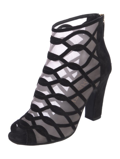 Chanel Mesh Boots