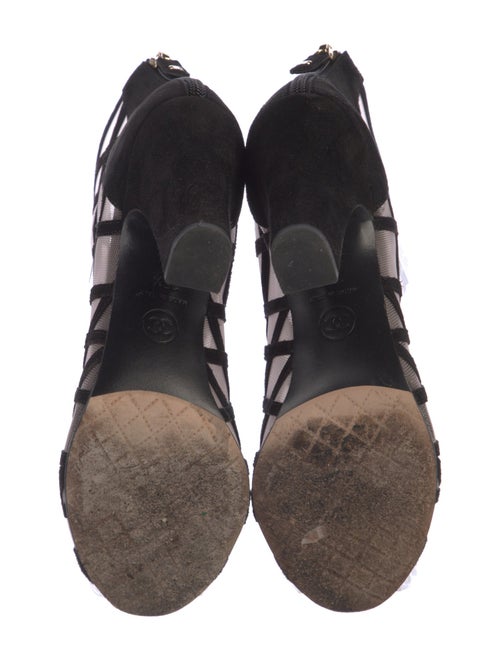 Chanel Mesh Boots