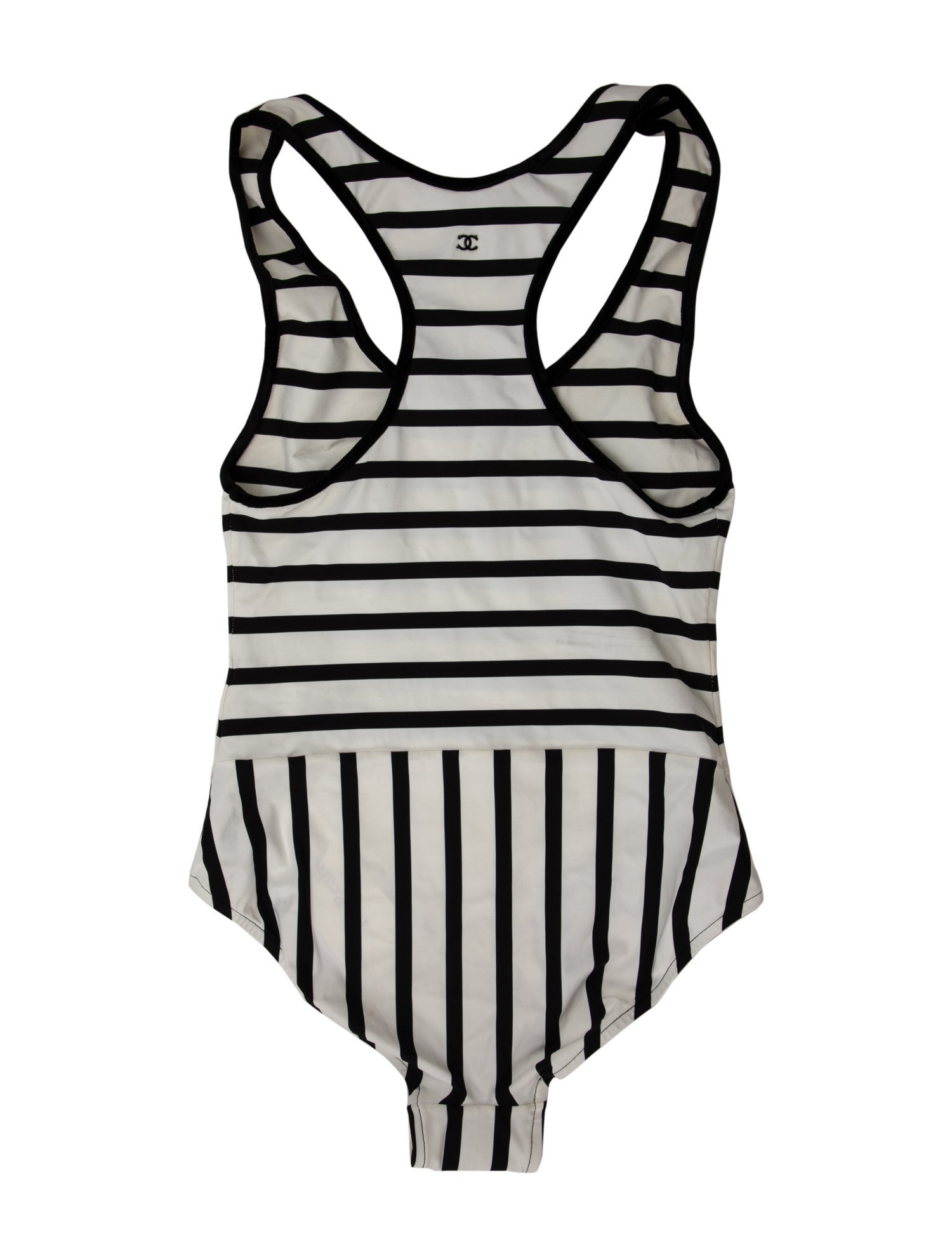 Chanel 2022 Striped One-Piece