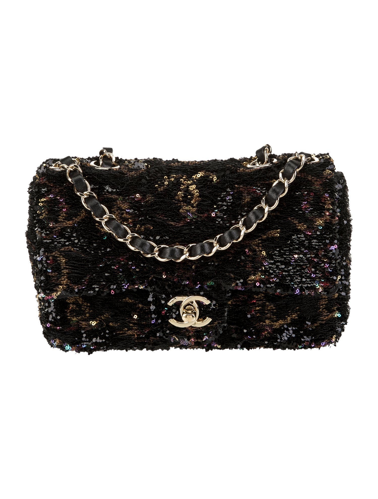 Chanel 2023 Sequin CC Flap Bag