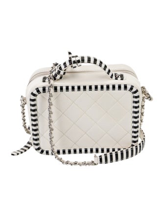 Chanel Small Filigree Vanity Case