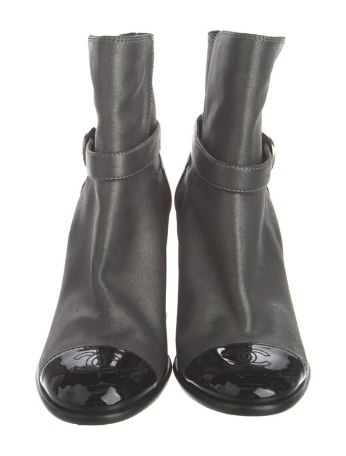 Chanel 2022 Interlocking CC Logo Boots