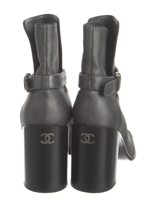 Chanel 2022 Interlocking CC Logo Boots