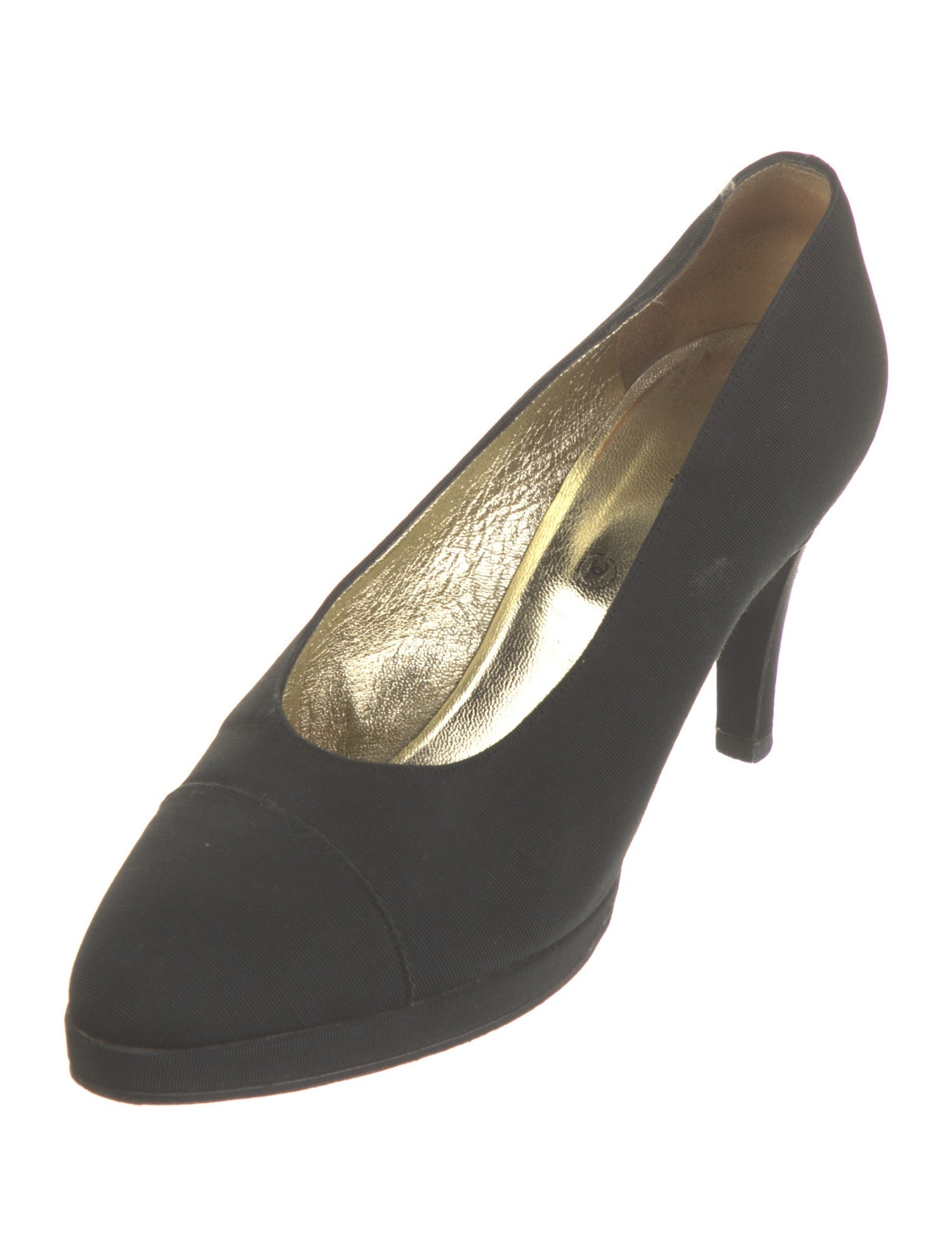 Chanel Interlocking CC Logo Pumps