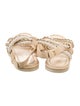 Chanel 2022 Interlocking CC Logo Gladiator Sandals