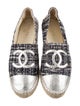Chanel 2017 Interlocking CC Logo Espadrilles