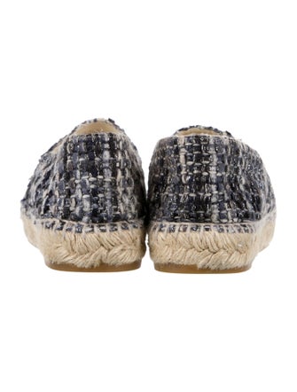 Chanel 2017 Interlocking CC Logo Espadrilles