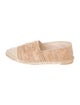 Chanel Interlocking CC Logo Canvas Espadrilles