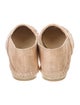 Chanel Interlocking CC Logo Canvas Espadrilles