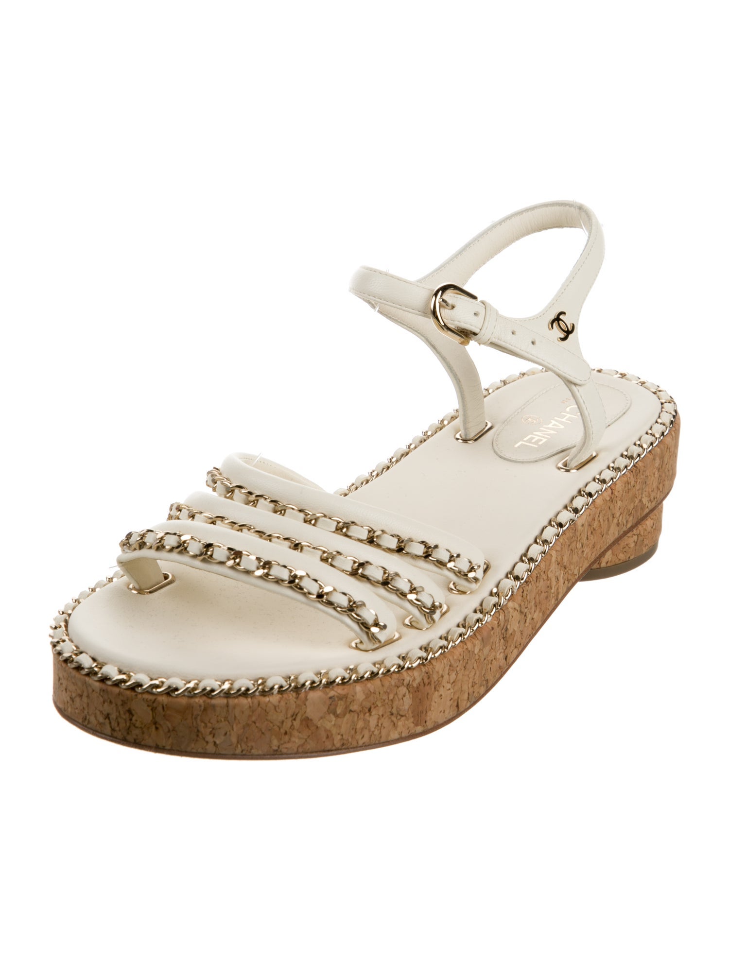 Chanel 2020 Interlocking CC Logo Espadrilles