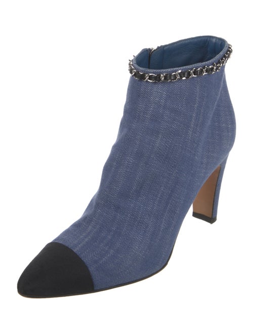 Chanel 2020 Interlocking CC Logo Boots