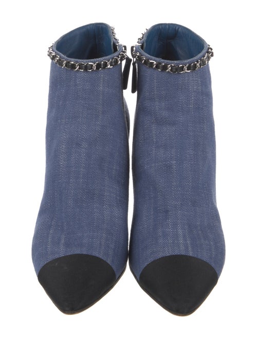 Chanel 2020 Interlocking CC Logo Boots