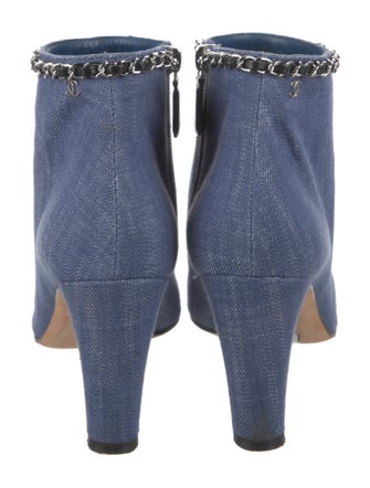 Chanel 2020 Interlocking CC Logo Boots