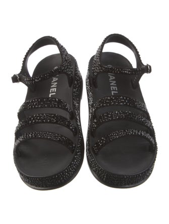 Chanel 2021 Interlocking CC Logo Espadrilles