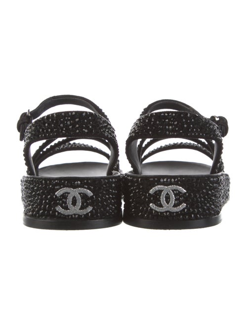 Chanel 2021 Interlocking CC Logo Espadrilles