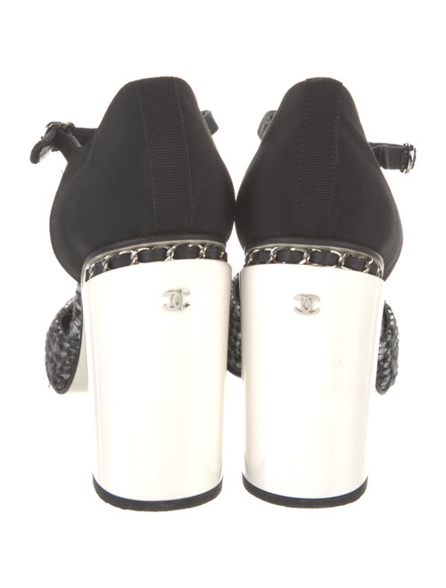 Chanel 2016 Interlocking CC Logo T-Strap Pumps