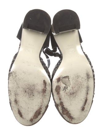 Chanel 2016 Interlocking CC Logo T-Strap Pumps