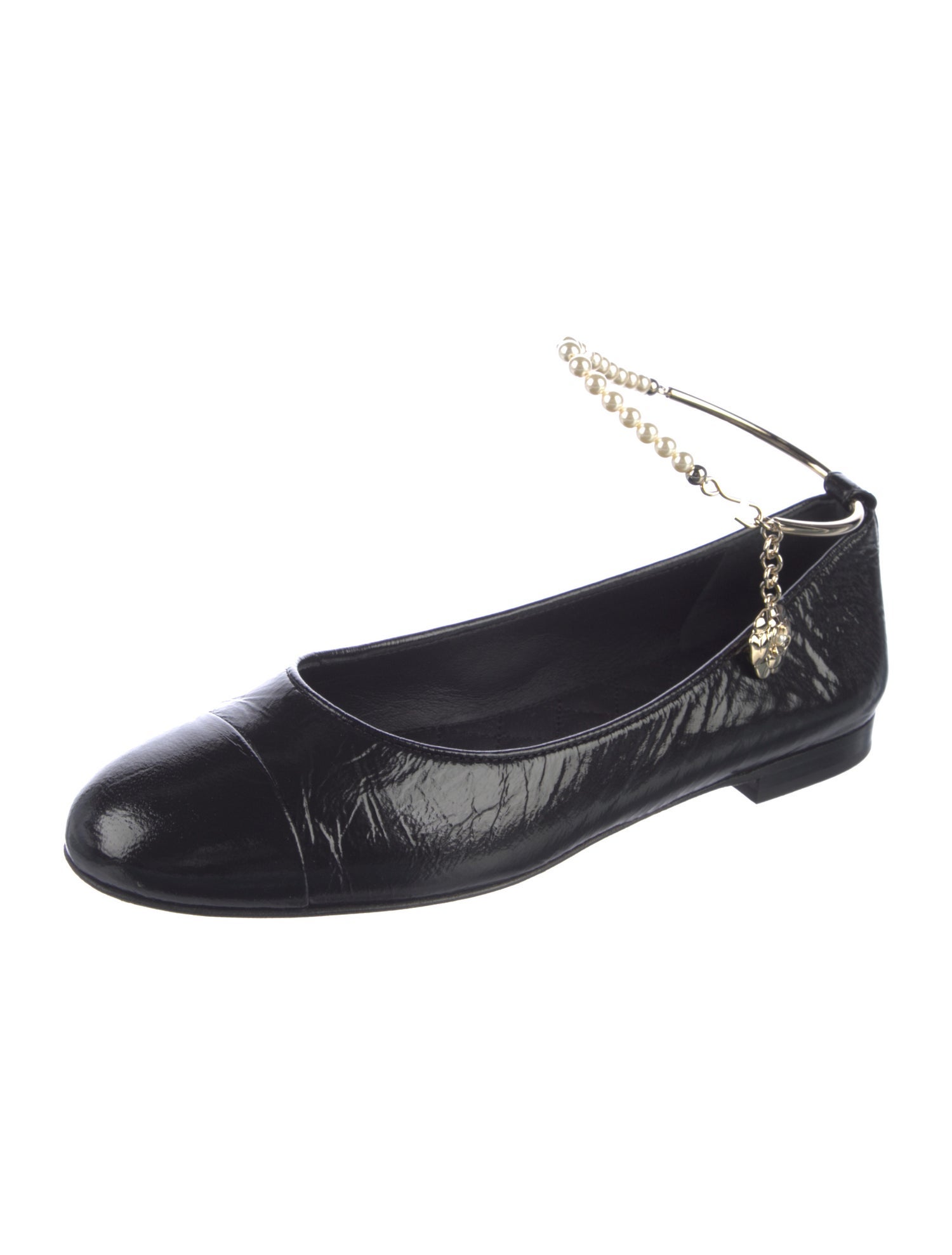 Chanel 2023 Interlocking CC Logo Flats