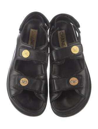 Chanel 2023 Interlocking CC Logo Slides