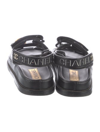 Chanel 2023 Interlocking CC Logo Slides