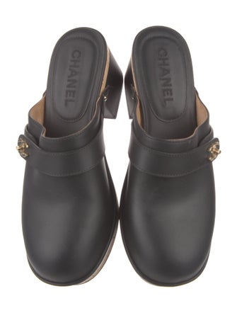 Chanel 2021 Interlocking CC Logo Mules
