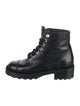 Chanel 2021 Interlocking CC Logo Combat Boots