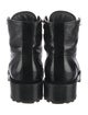 Chanel 2021 Interlocking CC Logo Combat Boots