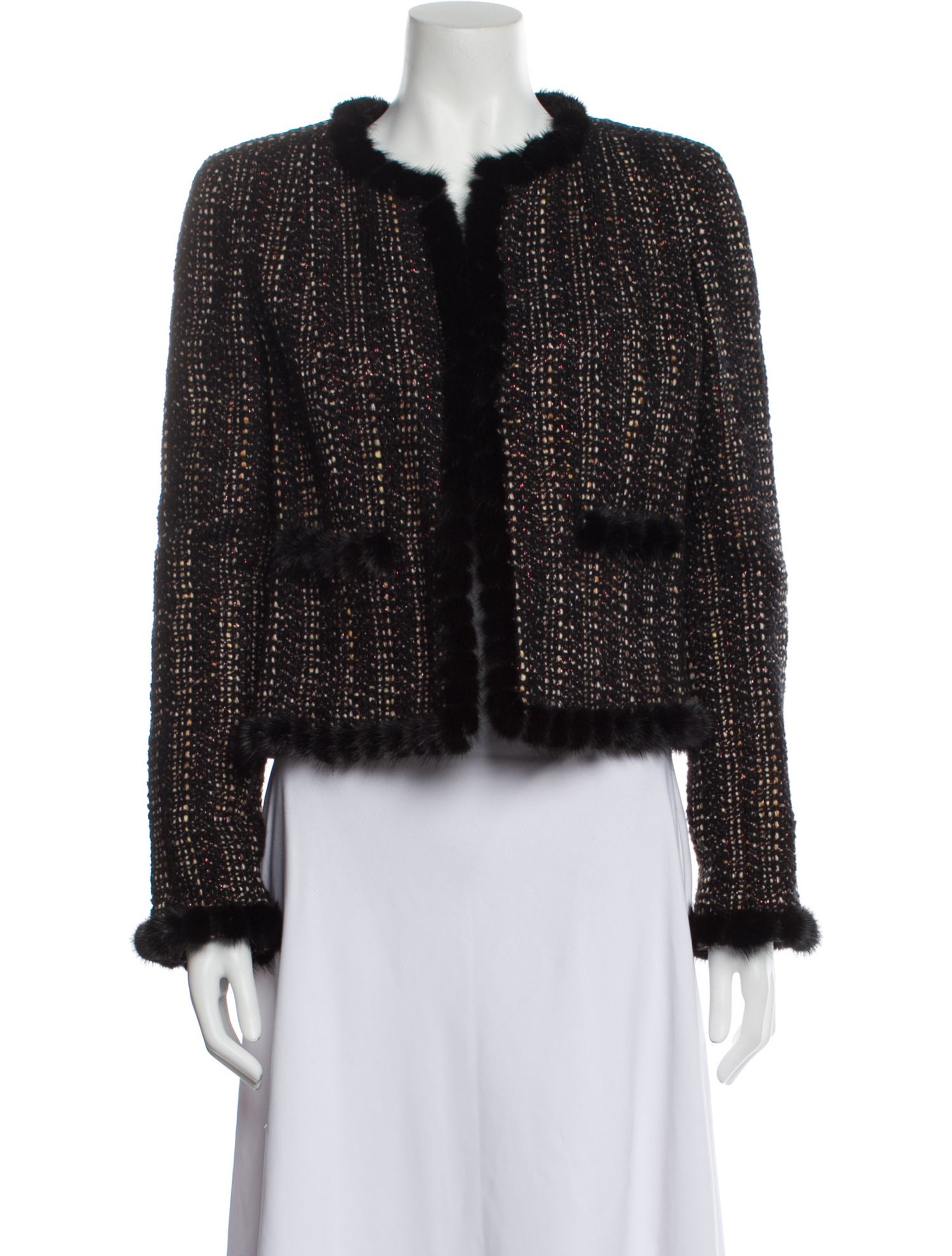 Chanel Vintage 2003 Fur Jacket