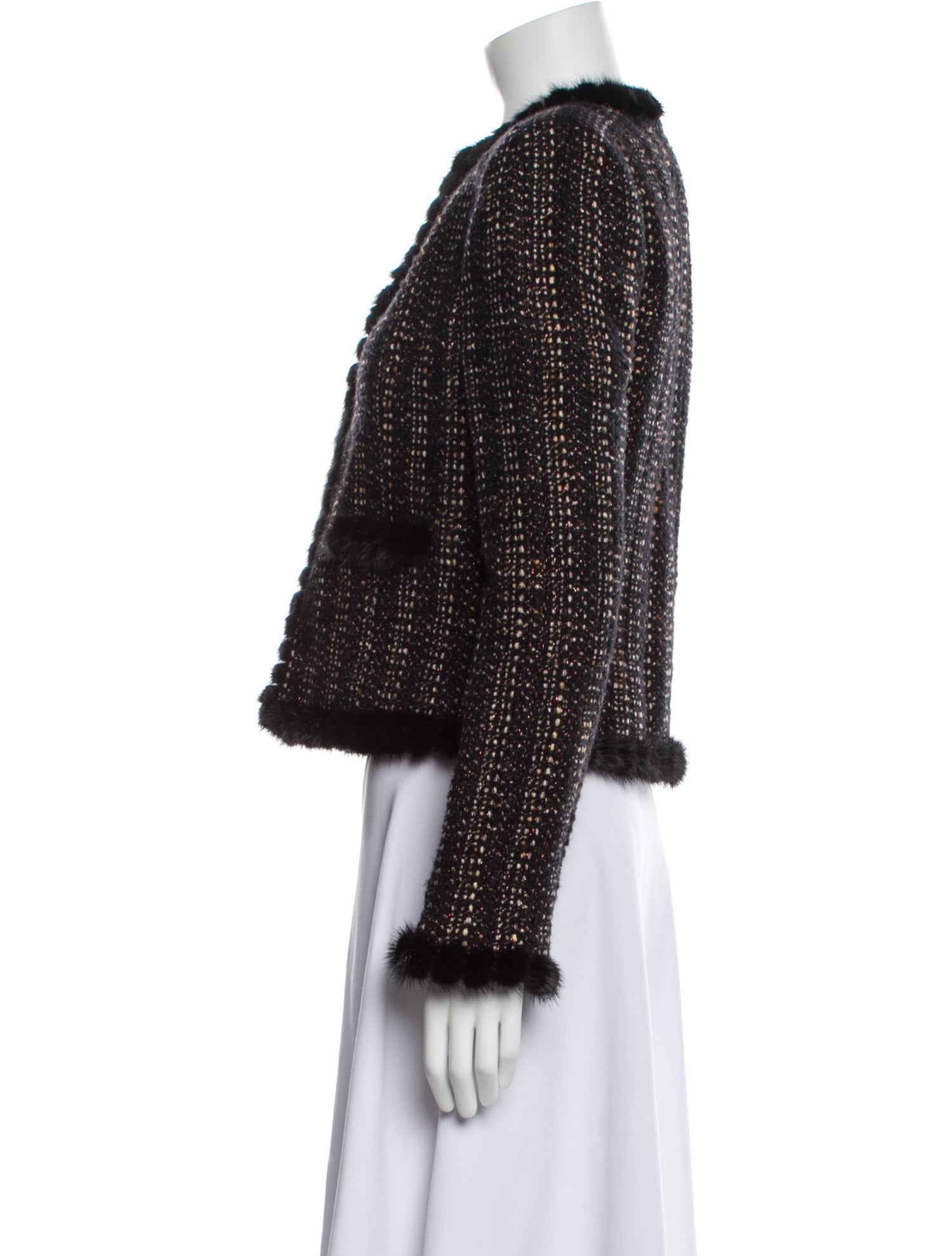 Chanel Vintage 2003 Fur Jacket