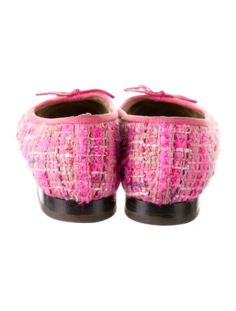 Chanel 2020 Interlocking CC Logo Ballet Flats