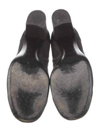 Chanel 2014 Interlocking CC Logo Boots