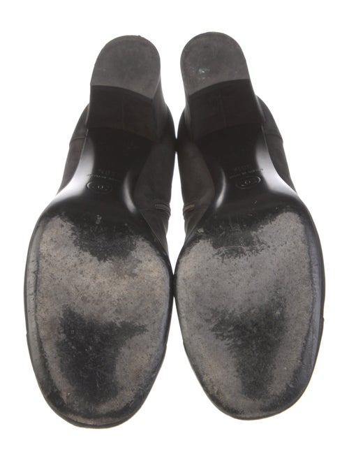 Chanel 2014 Interlocking CC Logo Boots