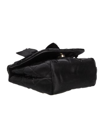 Chanel Satin Bow Evening Bag