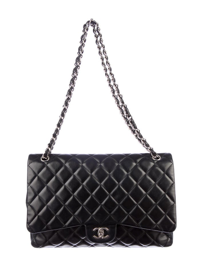 Chanel Lambskin Maxi 2.55 Bag