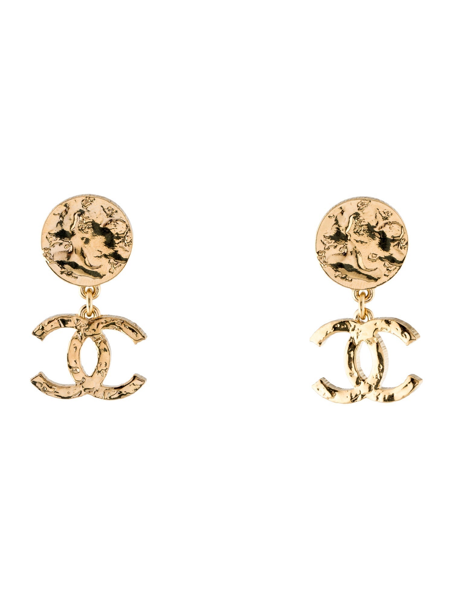 Chanel 2024 CC Drop Earrings