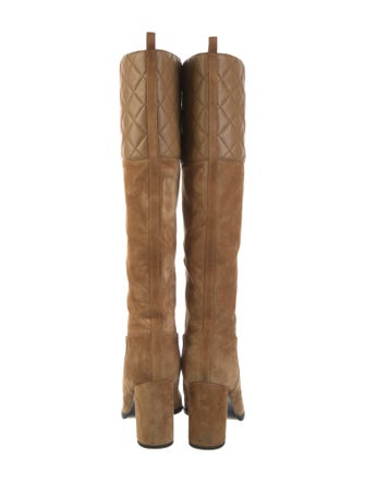 Chanel 2023 Interlocking CC Logo Boots