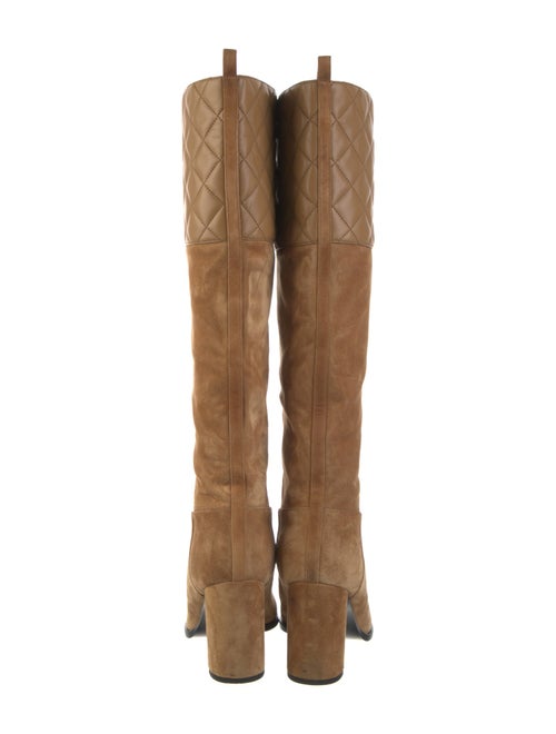 Chanel 2023 Interlocking CC Logo Boots