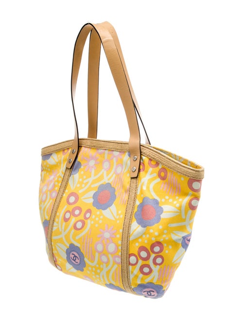 Chanel High Summer Camellia Tote
