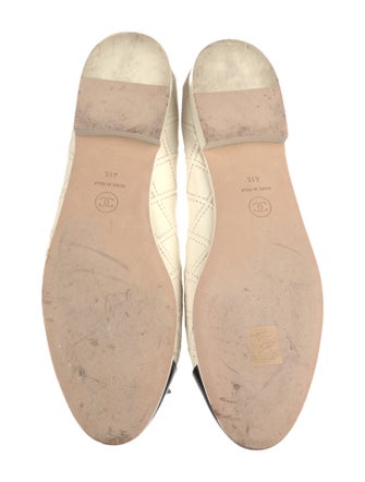 Chanel 2023 Interlocking CC Logo Ballet Flats