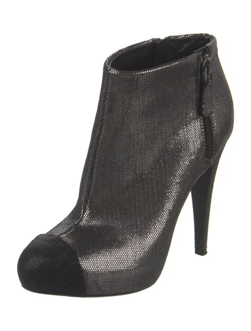 Chanel 2012 Interlocking CC Logo Boots