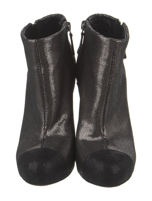 Chanel 2012 Interlocking CC Logo Boots