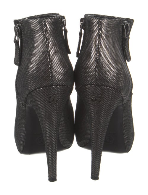 Chanel 2012 Interlocking CC Logo Boots