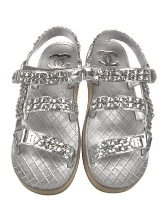 Chanel 2022 Interlocking CC Logo Slides