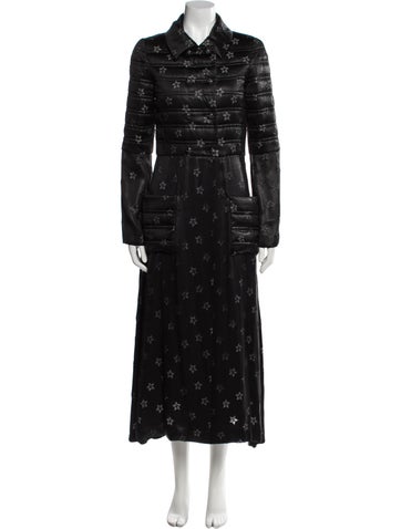 Chanel Coats 2024 Printed Down Coat Us2, Fr34 | XS