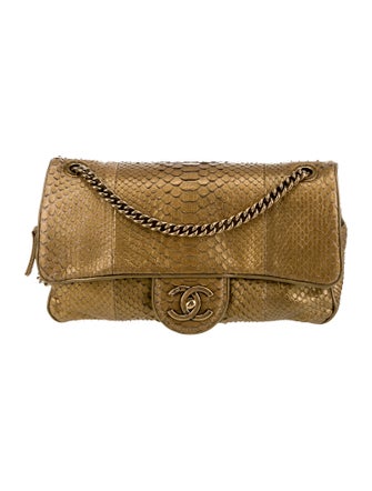 Chanel Python Shiva Flap Bag