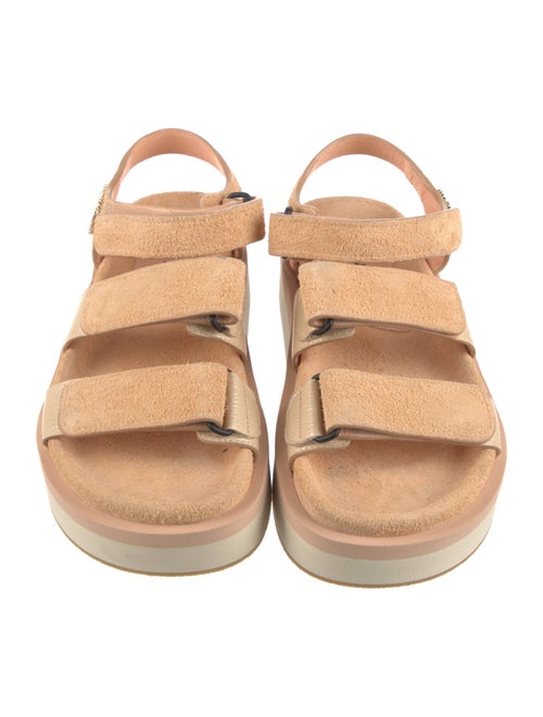 Chanel 2022 Interlocking CC Logo Slingback Sandals