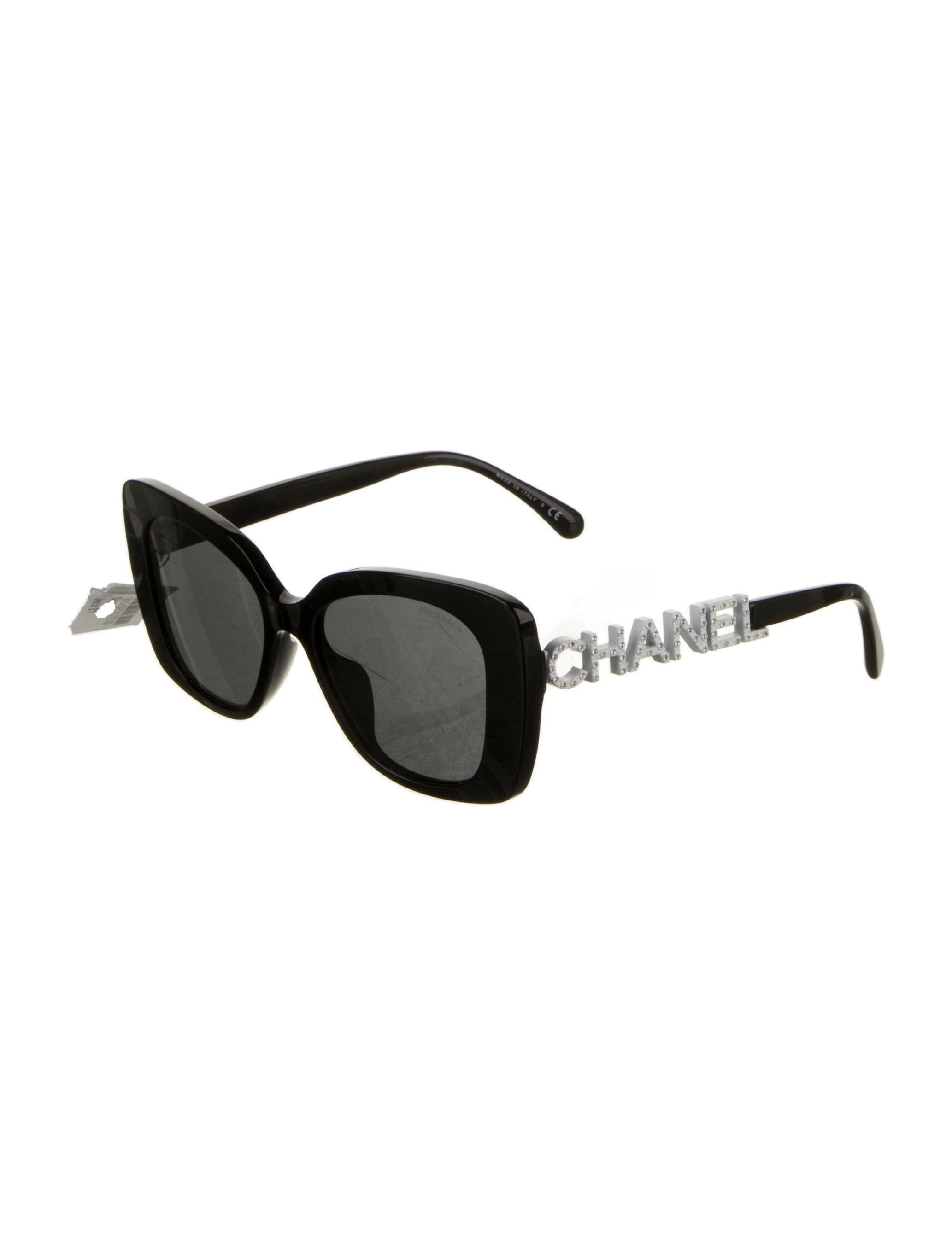 Chanel Interlocking CC Logo Square Sunglasses